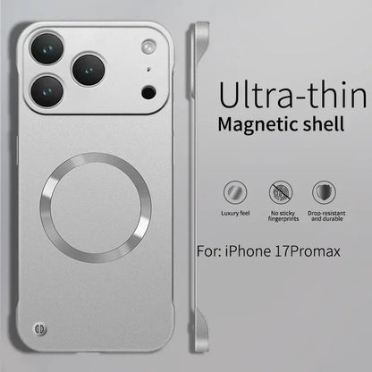 Ultra Thin Metallic Magsafe Case for iPhone 17 series - Maison Novaire #