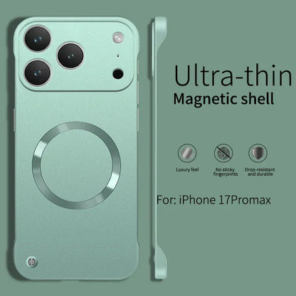 Ultra Thin Metallic Magsafe Case for iPhone 17 series - Maison Novaire #