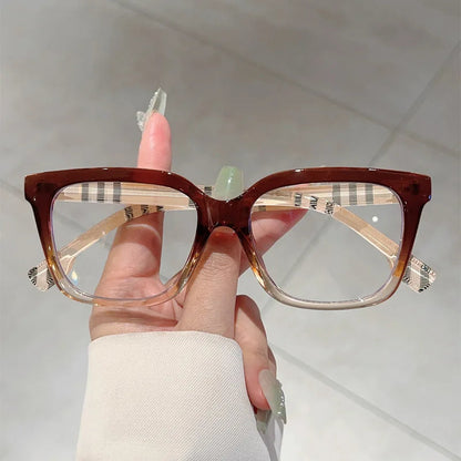 Unisex Business Square Frame Anti Blue Light Glasses - BLAKESTORE-NG