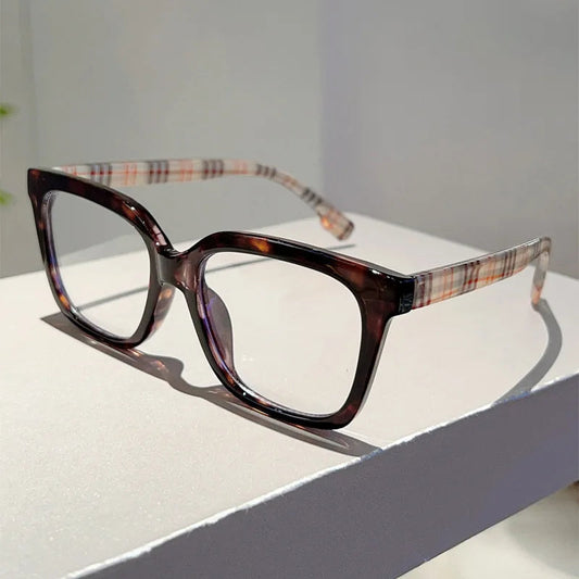 Unisex Business Square Frame Anti Blue Light Glasses - BLAKESTORE-NG