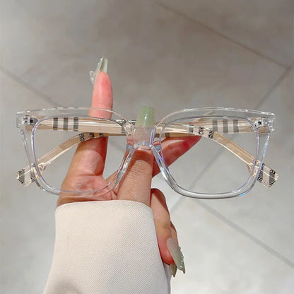 Unisex Business Square Frame Anti Blue Light Glasses - BLAKESTORE-NG