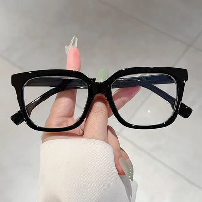 Unisex Business Square Frame Anti Blue Light Glasses - BLAKESTORE-NG