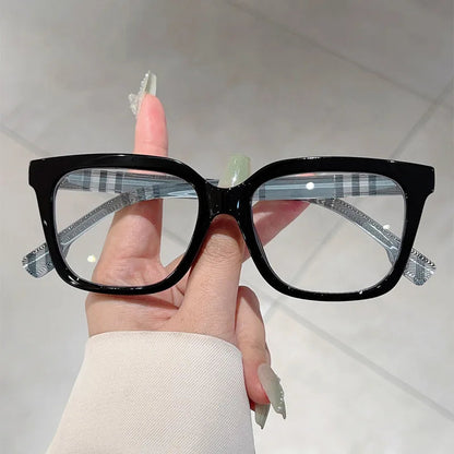 Unisex Business Square Frame Anti Blue Light Glasses - BLAKESTORE-NG