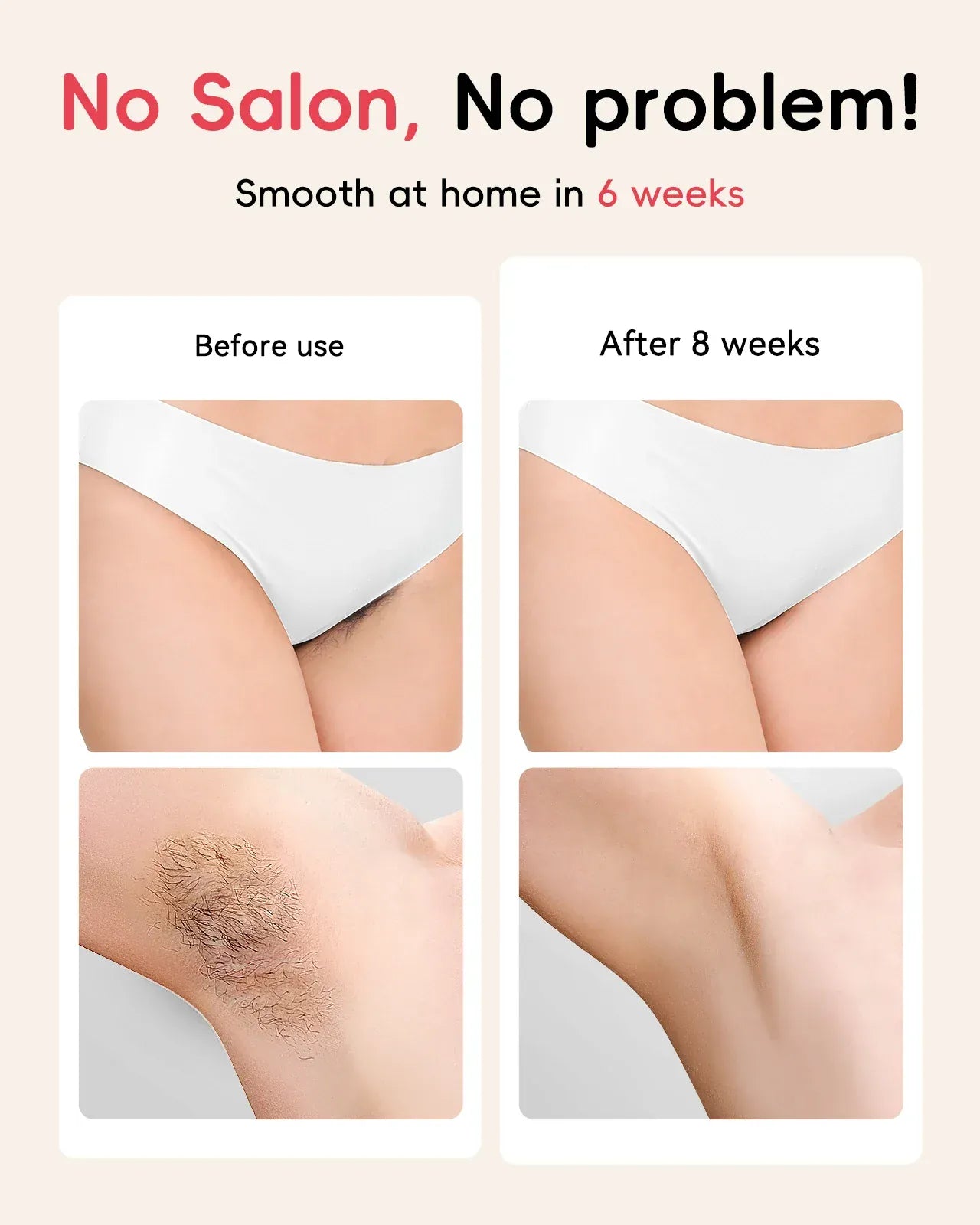 Unisex Painless Epilator Face and Armpit Hair Treatment. - BLAKESTORE-NG