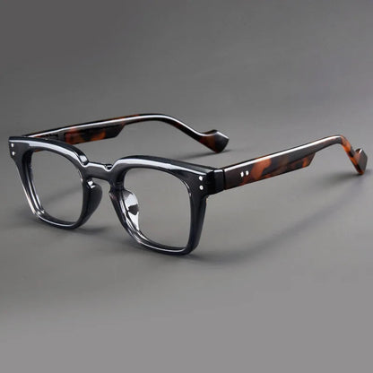 Unisex square frame reading glasses. - Maison Novaire #