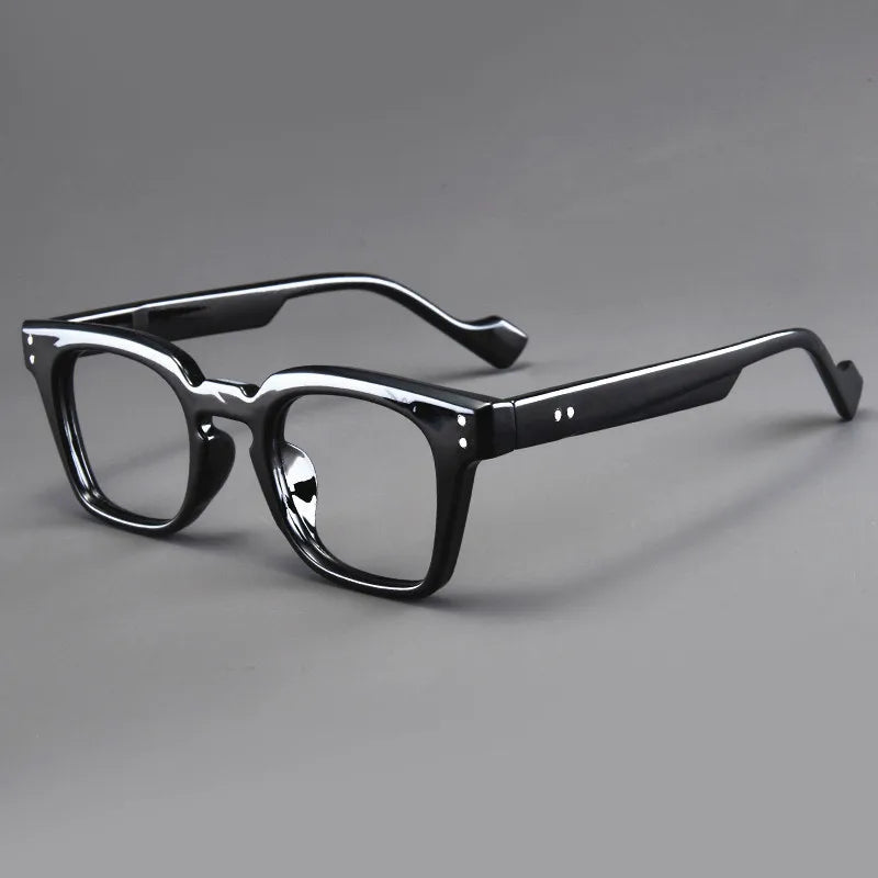 Unisex square frame reading glasses. - Maison Novaire #