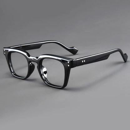 Unisex square frame reading glasses. - Maison Novaire #