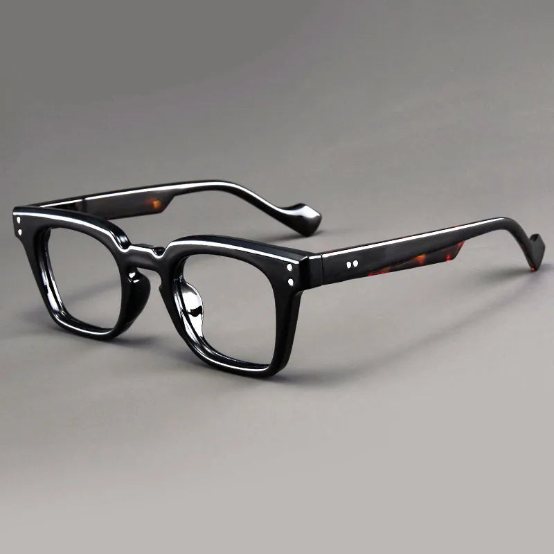 Unisex square frame reading glasses. - Maison Novaire #