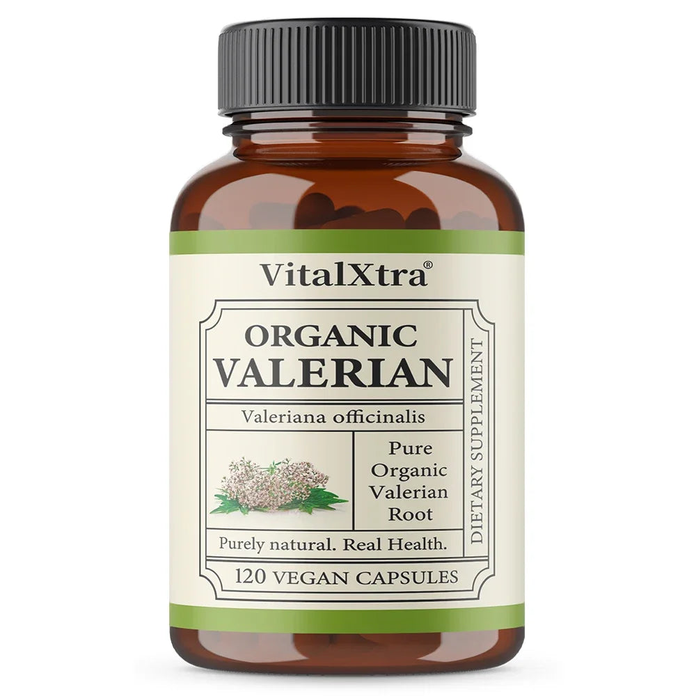 Valerian Root Capsules | Stress Relief Sleep Support | Vegan Non-GMO - Maison Novaire