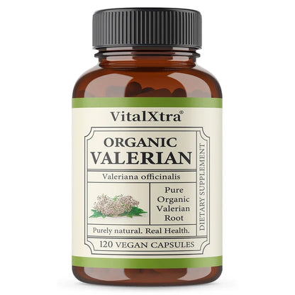 Valerian Root Capsules | Stress Relief Sleep Support | Vegan Non-GMO - Maison Novaire