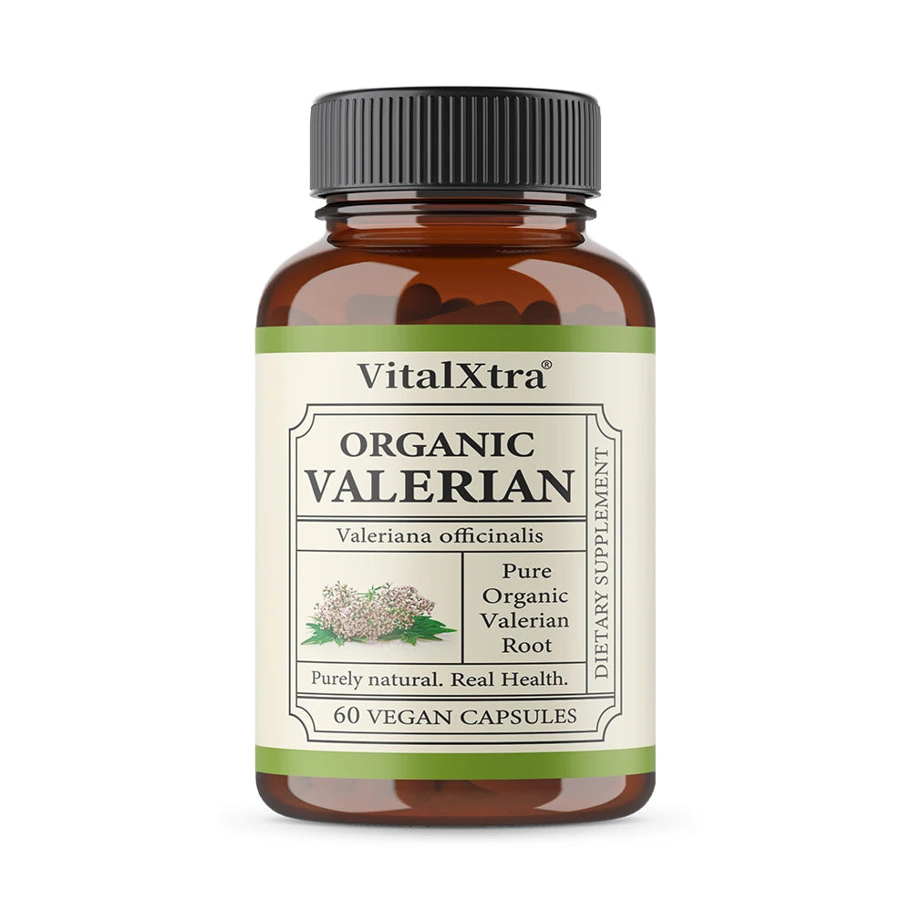 Valerian Root Capsules | Stress Relief Sleep Support | Vegan Non-GMO - Maison Novaire