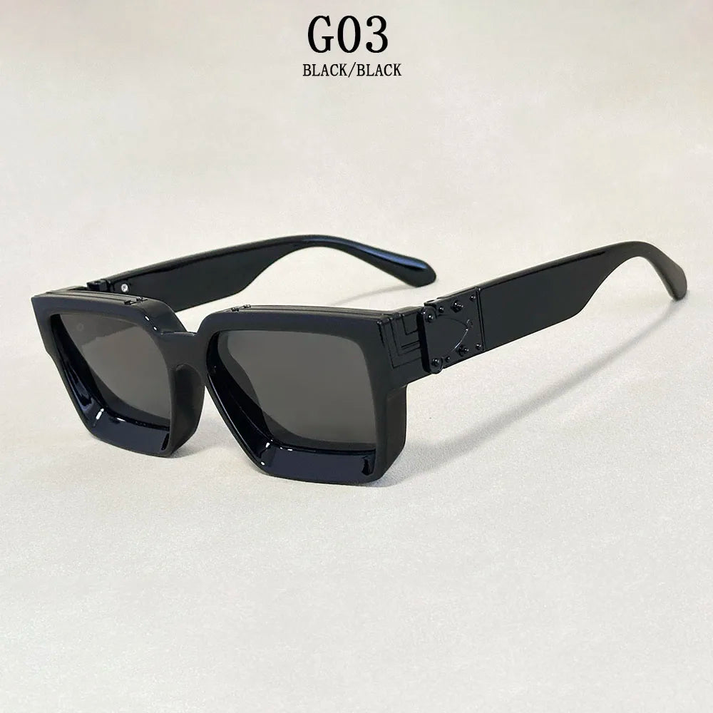 Vintage Oversized Shades - BLAKESTORE-NG