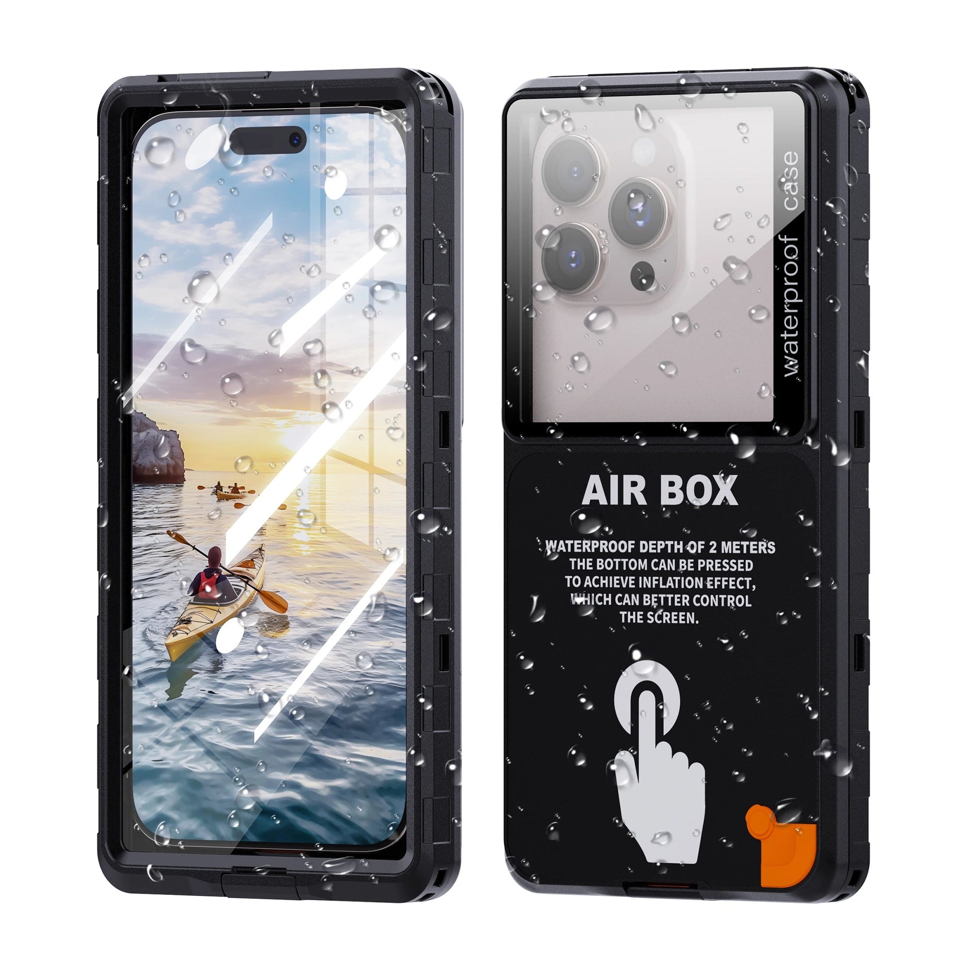 Waterproof Phone Case for 6.9' Devices. - Maison Novaire
