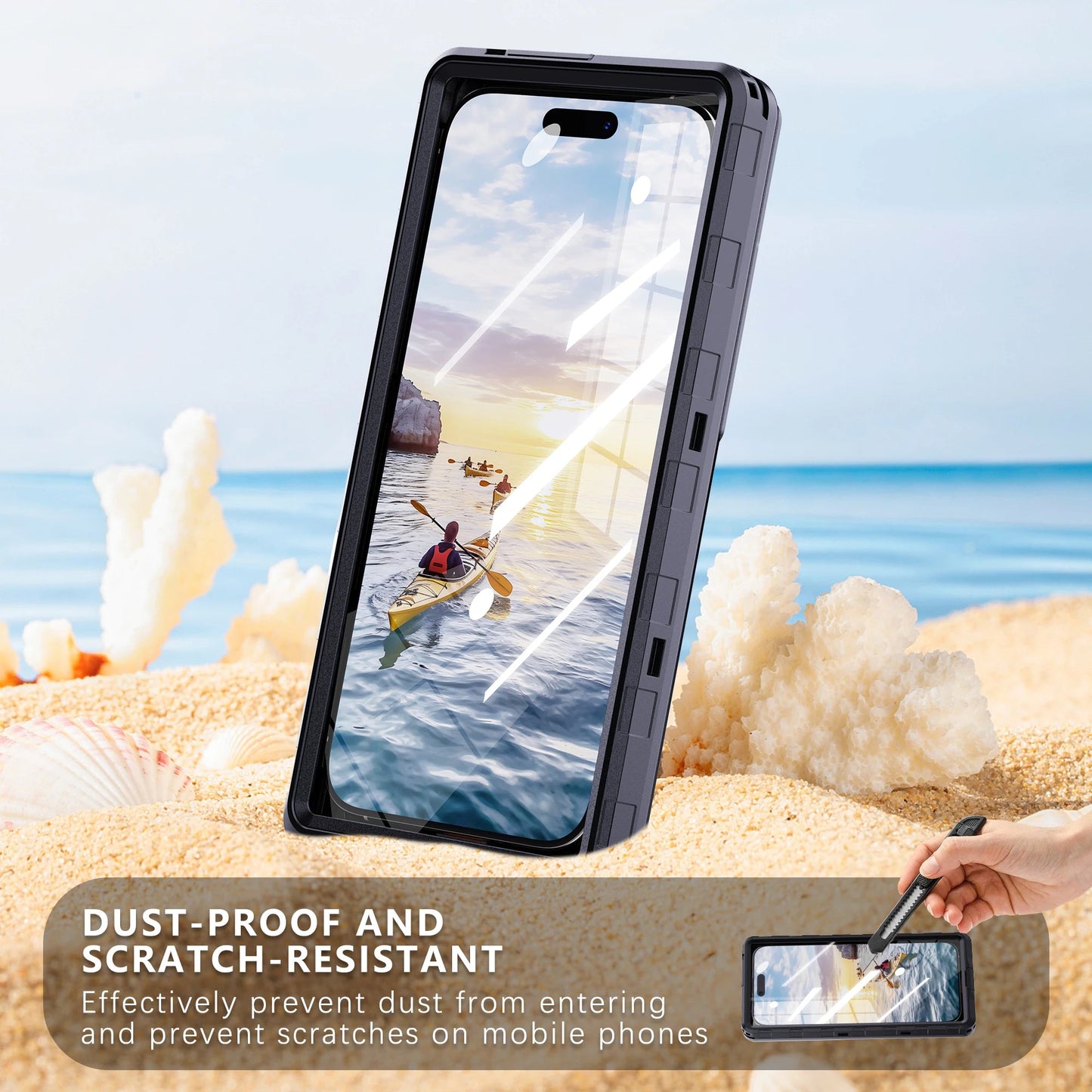 Waterproof Phone Case for 6.9' Devices. - Maison Novaire