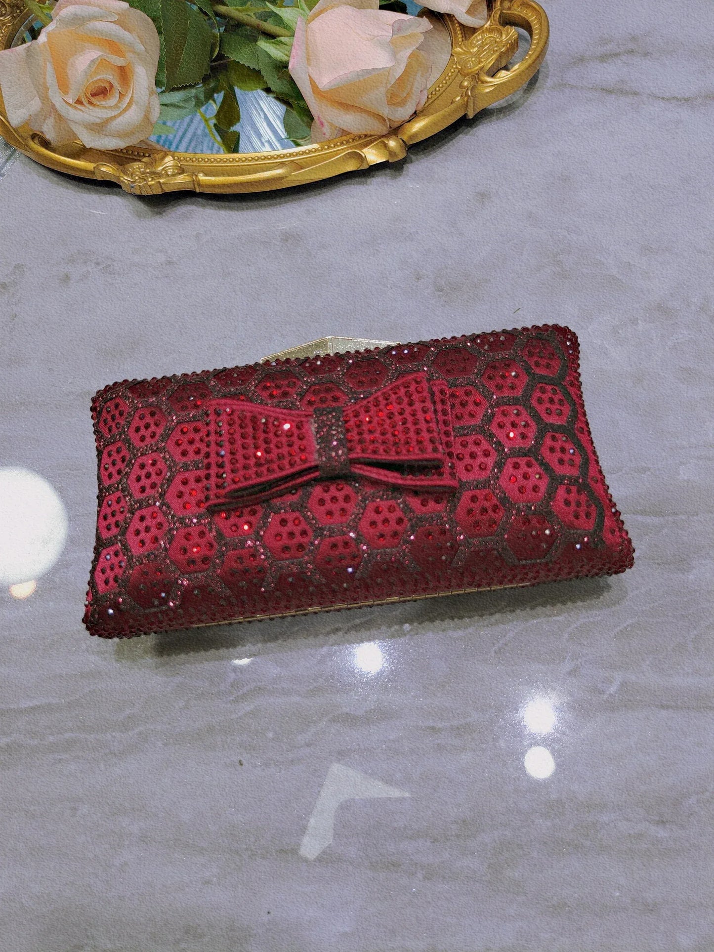 Wine Wedding High Heels Party Shoes - BLAKESTORE-NG