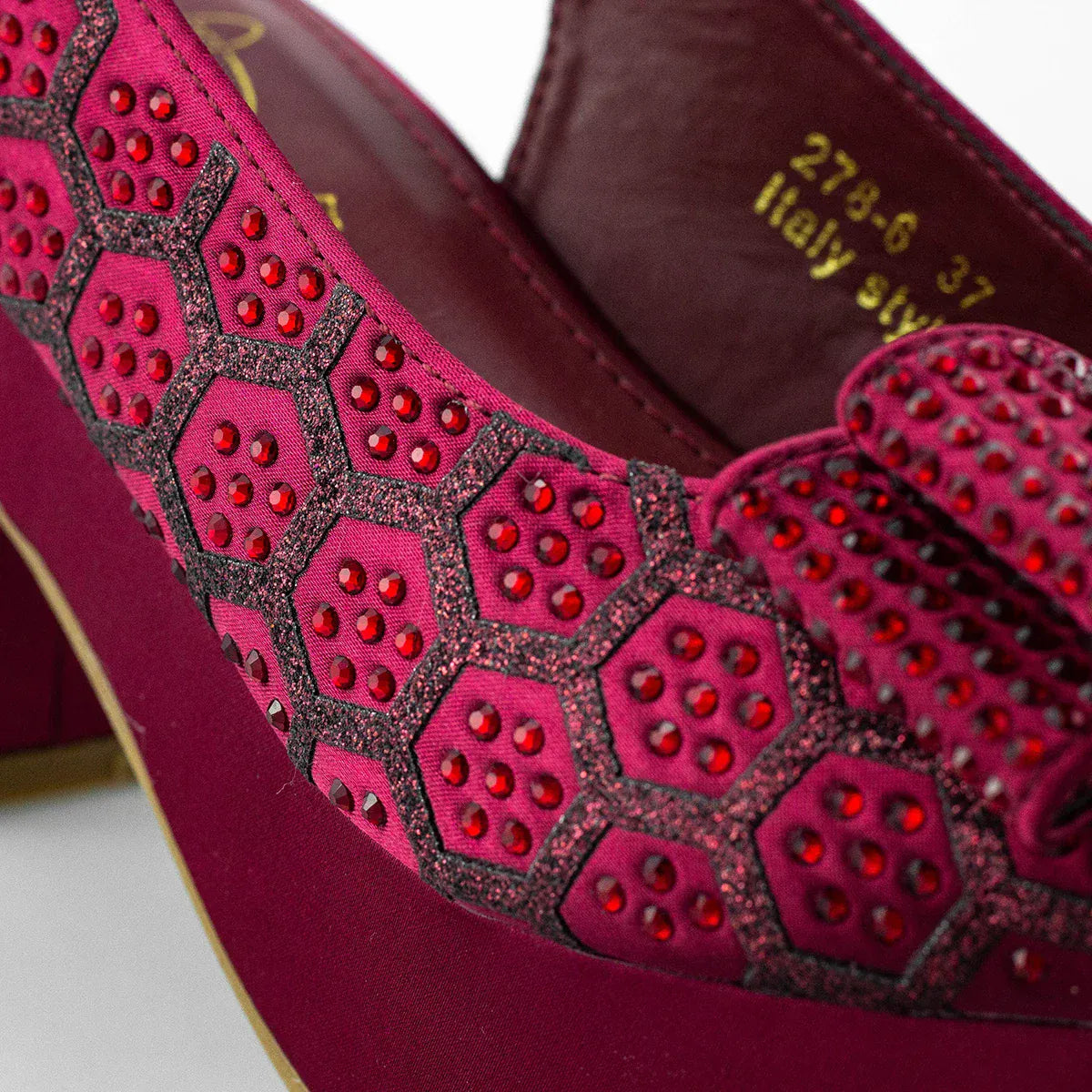 Wine Wedding High Heels Party Shoes - Maison Novaire