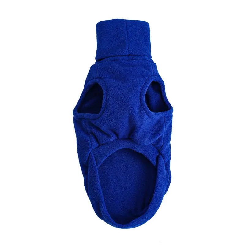 Winter Fleece Whippet Vest – Italian Greyhound Turtleneck Dog Clothes - Maison Novaire #