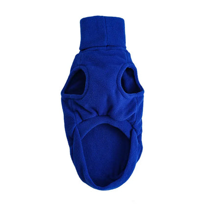 Winter Fleece Whippet Vest – Italian Greyhound Turtleneck Dog Clothes - Maison Novaire #