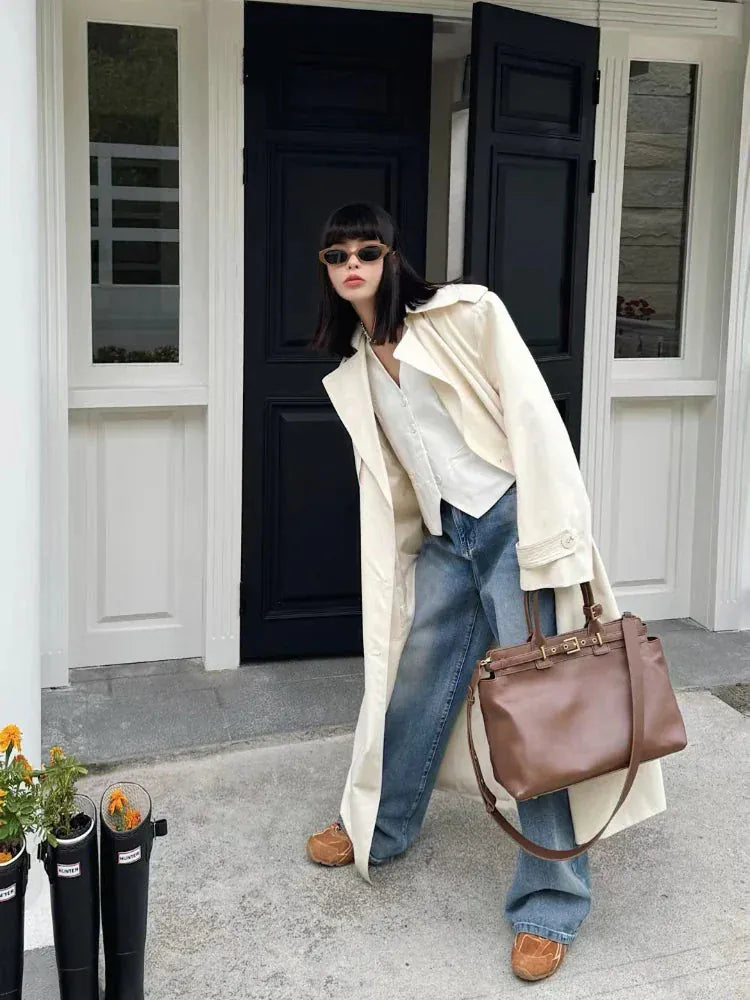 Winter Suede Leather Tote Russian-Style Women’s Shoulder Bag - Maison Novaire #