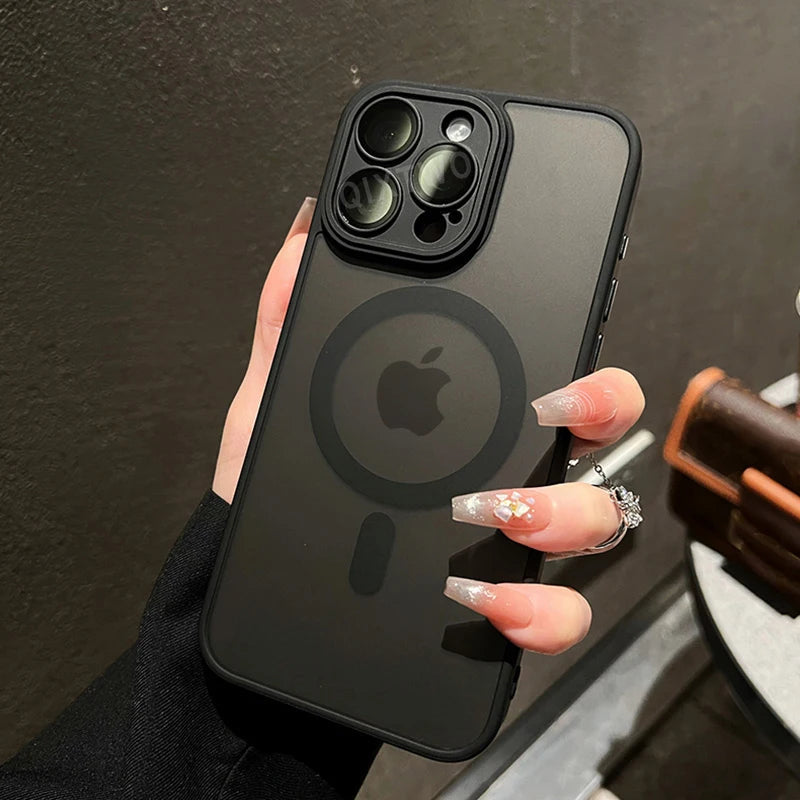 Wireless charging Matte Armor IPhone case. - Maison Novaire