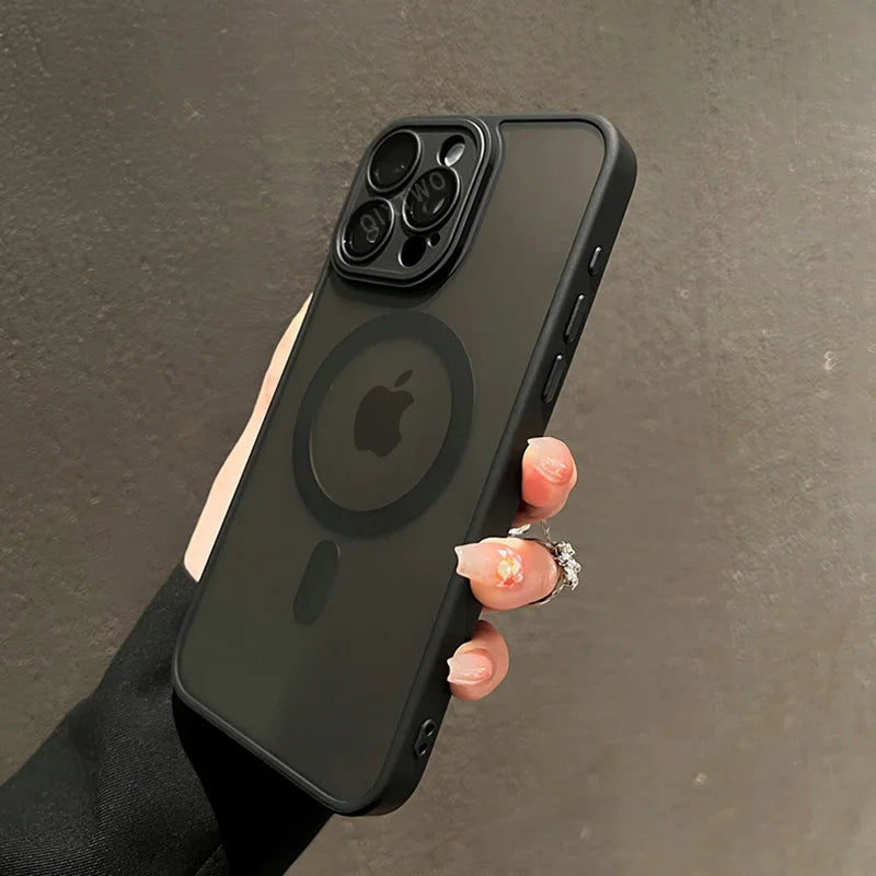 Wireless charging Matte Armor IPhone case. - Maison Novaire