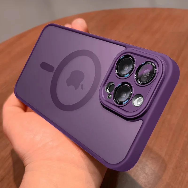Wireless charging Matte Armor IPhone case. - Maison Novaire