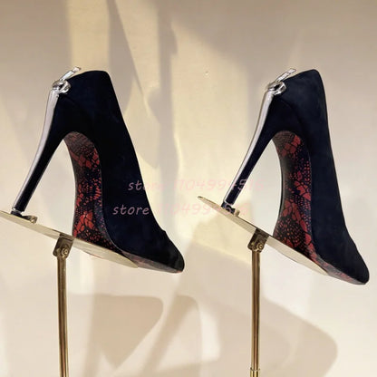 Women Sexy Pointed Toe Stiletto High Heels - BLAKESTORE-NG