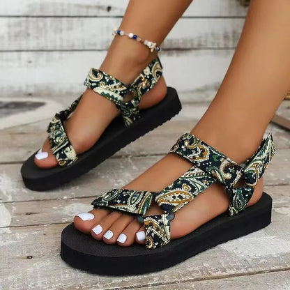 Women's Flat Shoes Outdoor Sandals. - Maison Novaire