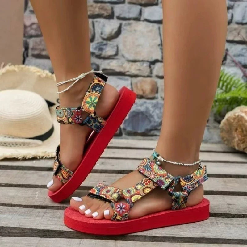 Women's Flat Shoes Outdoor Sandals. - Maison Novaire