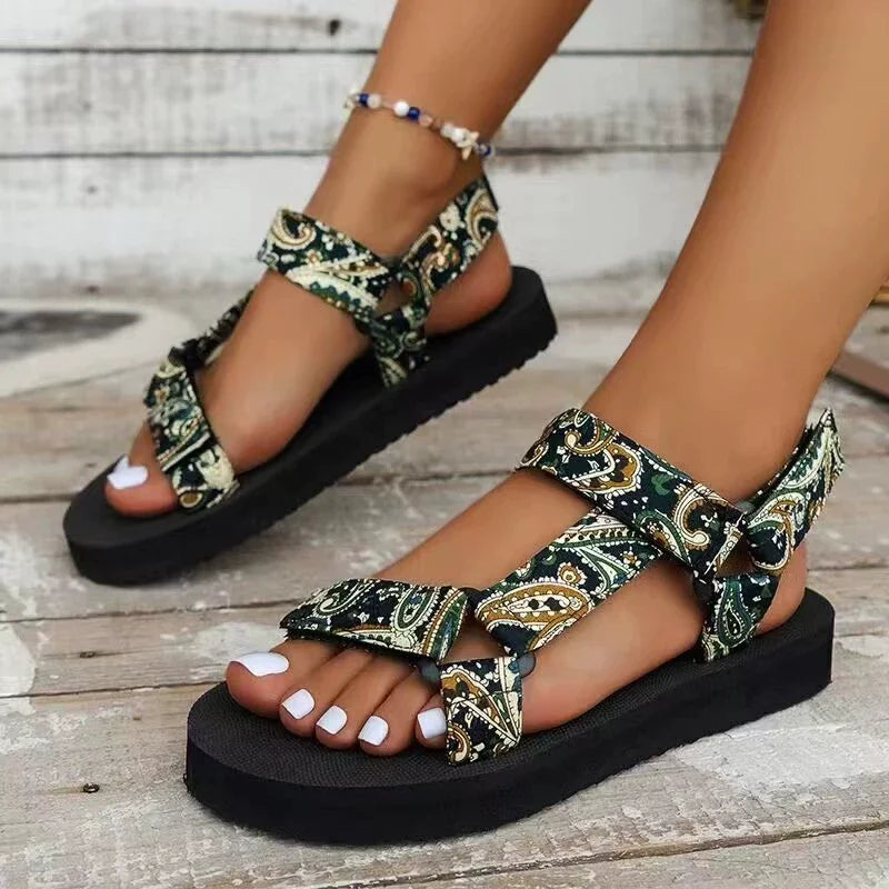 Women's Flat Shoes Outdoor Sandals. - Maison Novaire