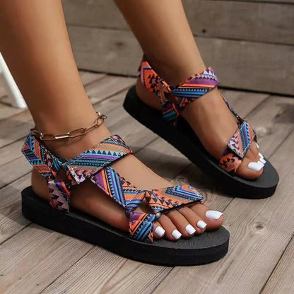 Women's Flat Shoes Outdoor Sandals. - Maison Novaire