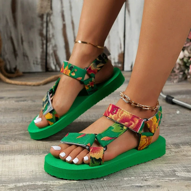 Women's Flat Shoes Outdoor Sandals. - Maison Novaire