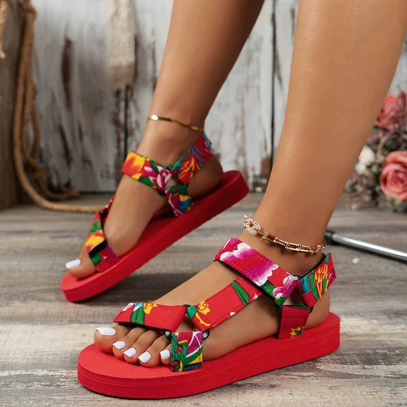 Women's Flat Shoes Outdoor Sandals. - Maison Novaire