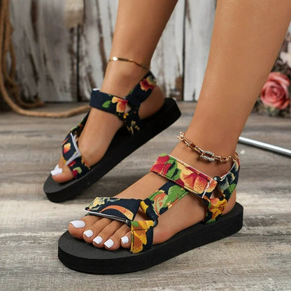 Women's Flat Shoes Outdoor Sandals. - Maison Novaire