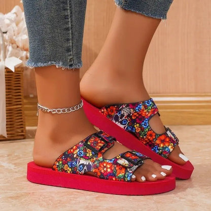 Women's Memory Foam Anti-Skid House Slides Sandals - Maison Novaire