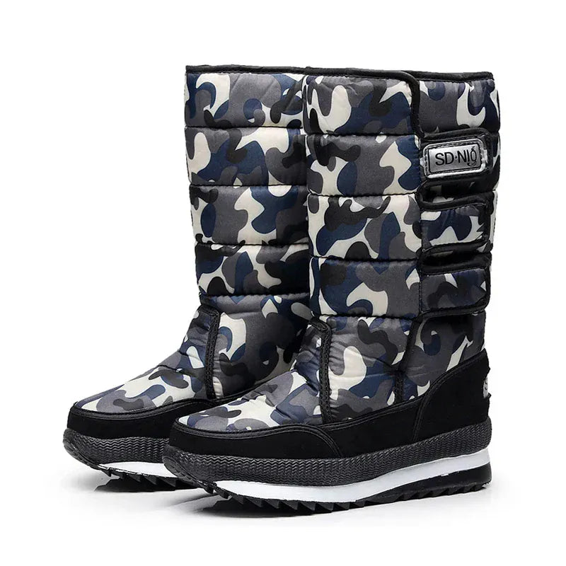 Women’s Snow Boots – Platform Winter Boots - Maison Novaire