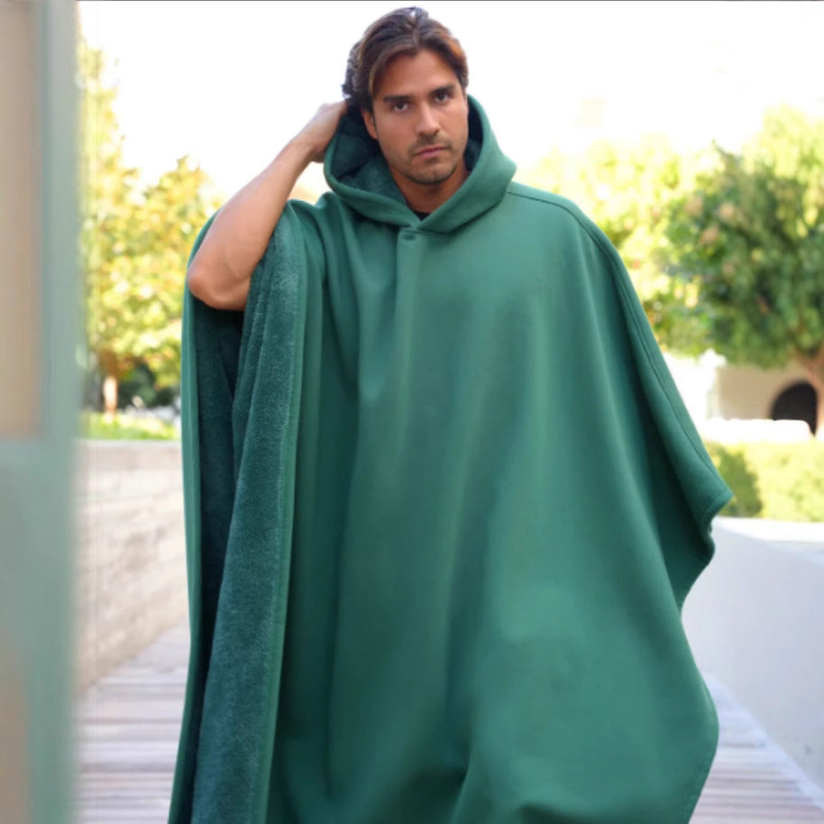 Woolen Loose Cape Tops For Men And Women - Maison Novaire #