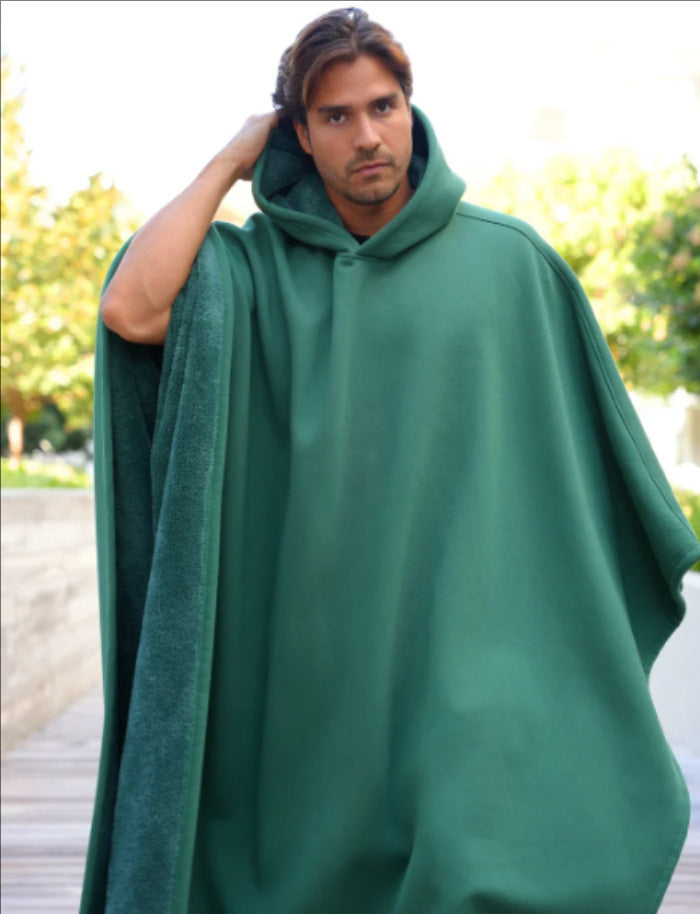 Woolen Loose Cape Tops For Men And Women - Maison Novaire #