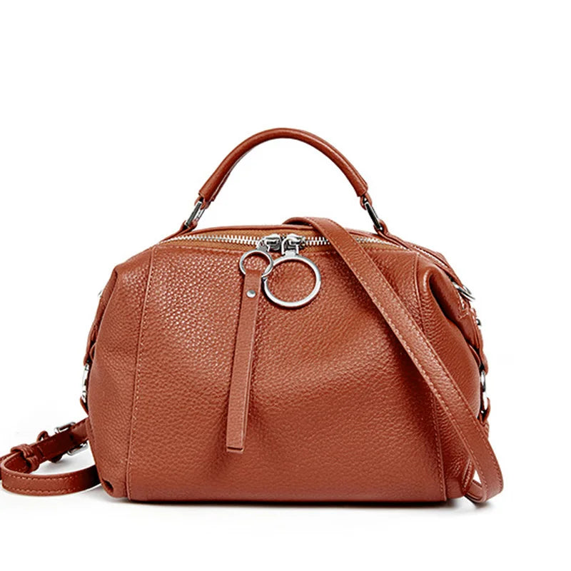 Zency Genuine Leather Cowhide Cross Body Bags. - Maison Novaire #