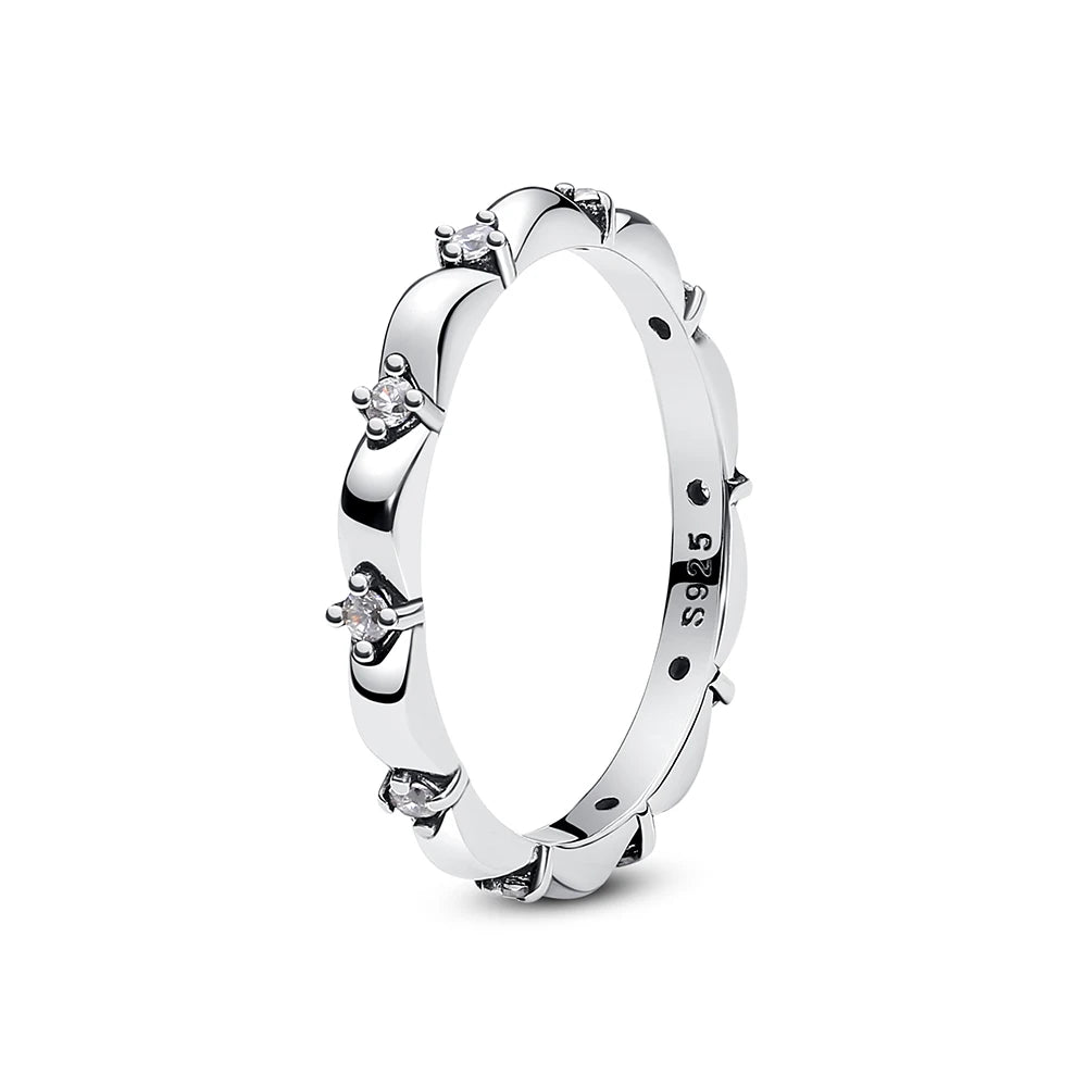 BLAKESTORE-NG Jewelries Love heart 925 Sterling Silver Rings