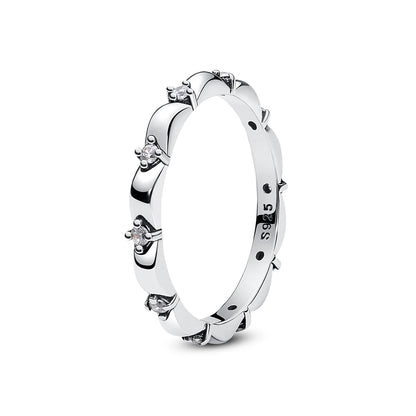 BLAKESTORE-NG Jewelries Love heart 925 Sterling Silver Rings