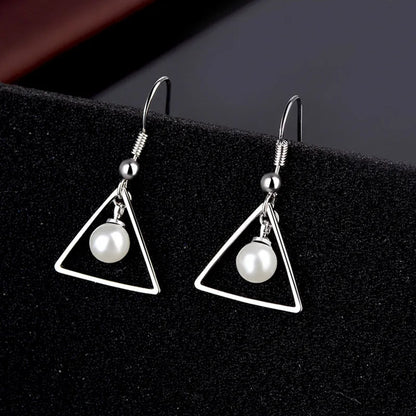 BLAKESTORE-NG Jewelries QLX NN086 Silver Stud Earrings 925 For Women