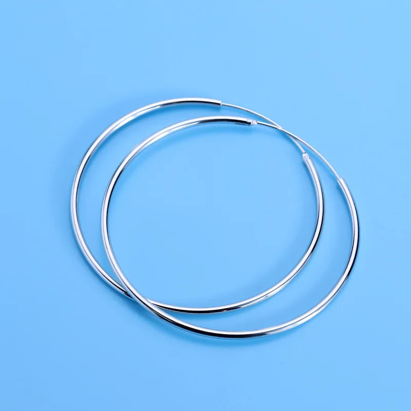 BLAKESTORE-NG Jewelries QLX NN225 Silver Stud Earrings 925 For Women