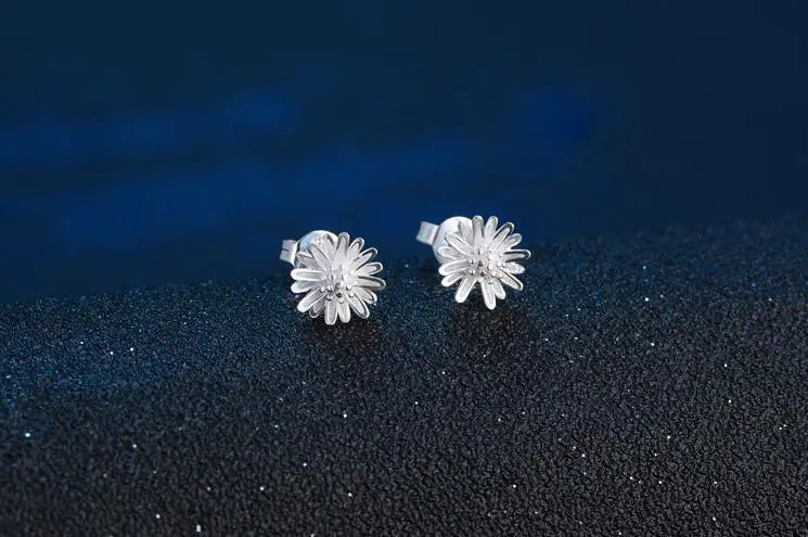 BLAKESTORE-NG Jewelries XZS ED036 S Silver Stud Earrings 925 For Women