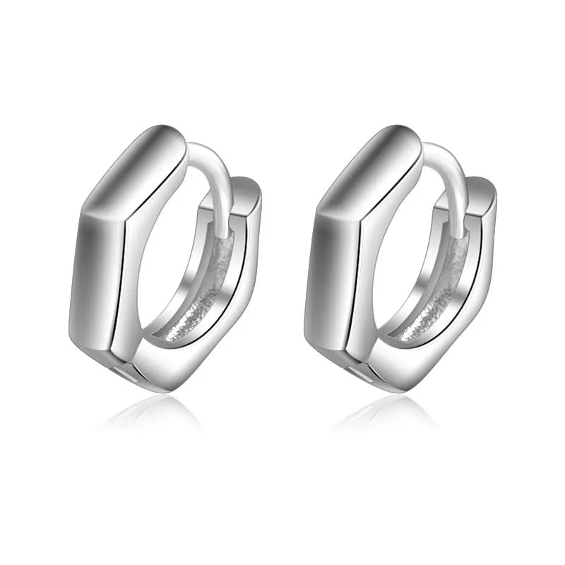 BLAKESTORE-NG Jewelries XZS EH148 Silver Stud Earrings 925 For Women