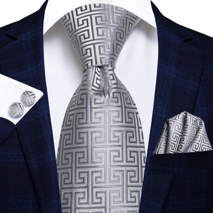 BLAKESTORE-NG Necktie 0484 Hi-Tie Black Paisley Silk Tie 8.5cm | 100% Silk Men’s Formal Luxury Necktie for Wedding Business Party