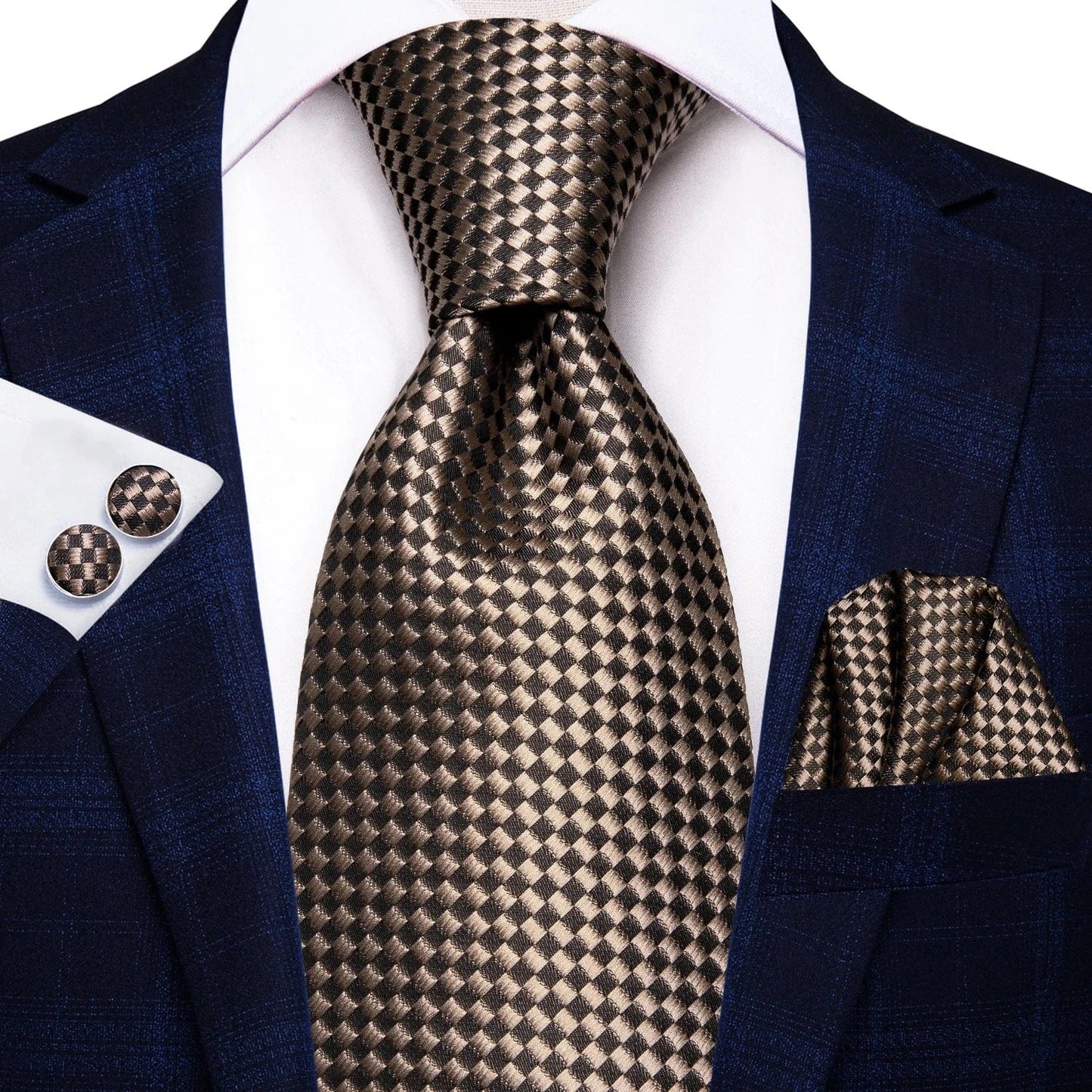 BLAKESTORE-NG Necktie 0833 Hi-Tie Black Paisley Silk Tie 8.5cm | 100% Silk Men’s Formal Luxury Necktie for Wedding Business Party
