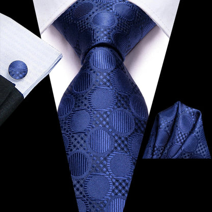 BLAKESTORE-NG Necktie LDSN3452 Hi-Tie Black Paisley Silk Tie 8.5cm | 100% Silk Men’s Formal Luxury Necktie for Wedding Business Party