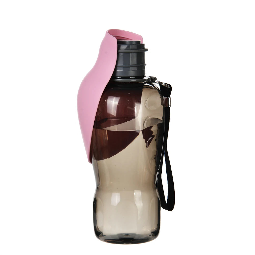 800ml Portable Dog Water Bottle with Foldable Bowl - Maison Novaire