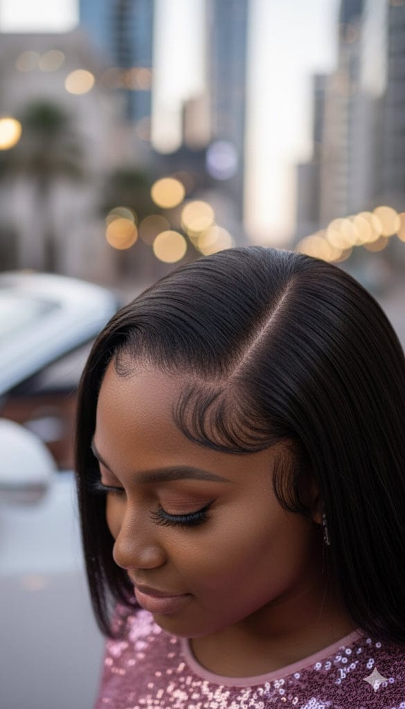 Brazilian Bone Straight Human Hair Lace Wig | Maison Hair Atelier - Maison Novaire